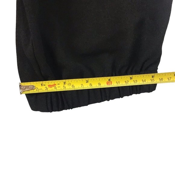 Cache Jumpsuit Romper Black Strapless Capri Cropped Cargo Pockets Y2K 90s XS - Picture 6 of 12